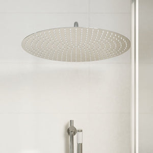 Edelstahl Regenbrause 50cm Rund