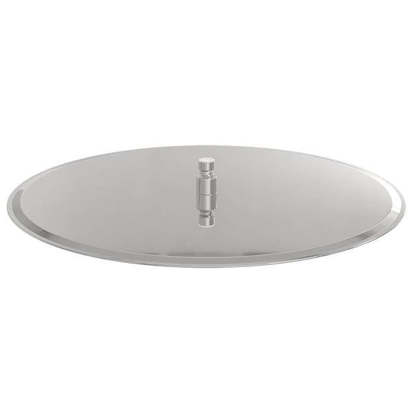 Edelstahl Regenbrause 50cm Rund