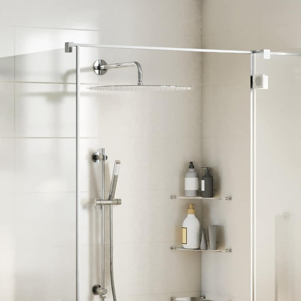 Edelstahl Regenbrause 50cm Rund