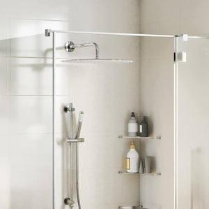 Edelstahl Regenbrause 50cm Rund