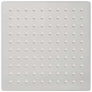 Edelstahl Regenbrause 20x20 cm Quadrat