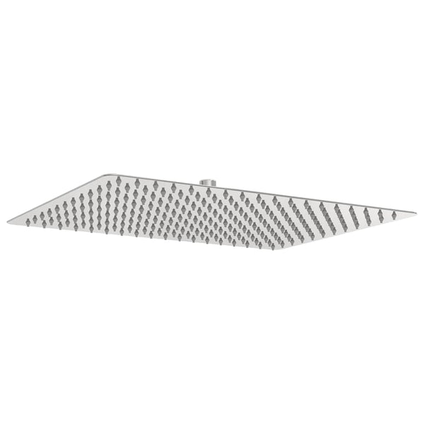 Edelstahl Regenbrause 40x30cm Rechteckig
