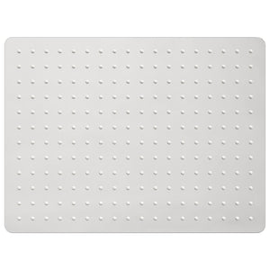 Edelstahl Regenbrause 40x30cm Rechteckig