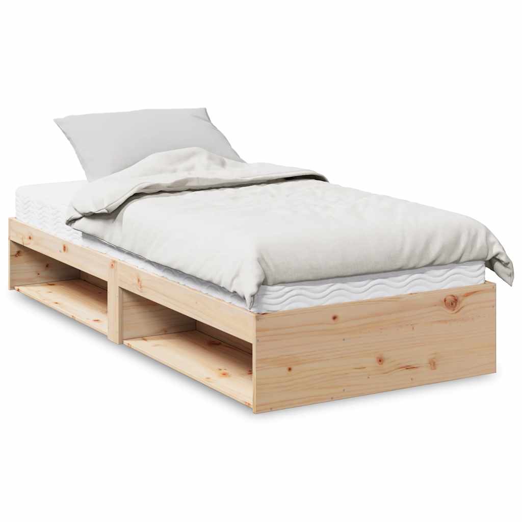 Tagesbett Kiefer mit Matratze 90x190 cm