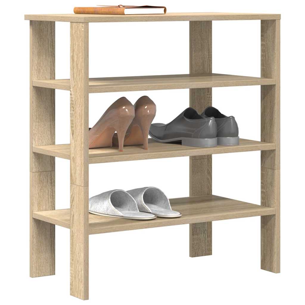 Schuhregal Sonoma Eiche 61x70 cm