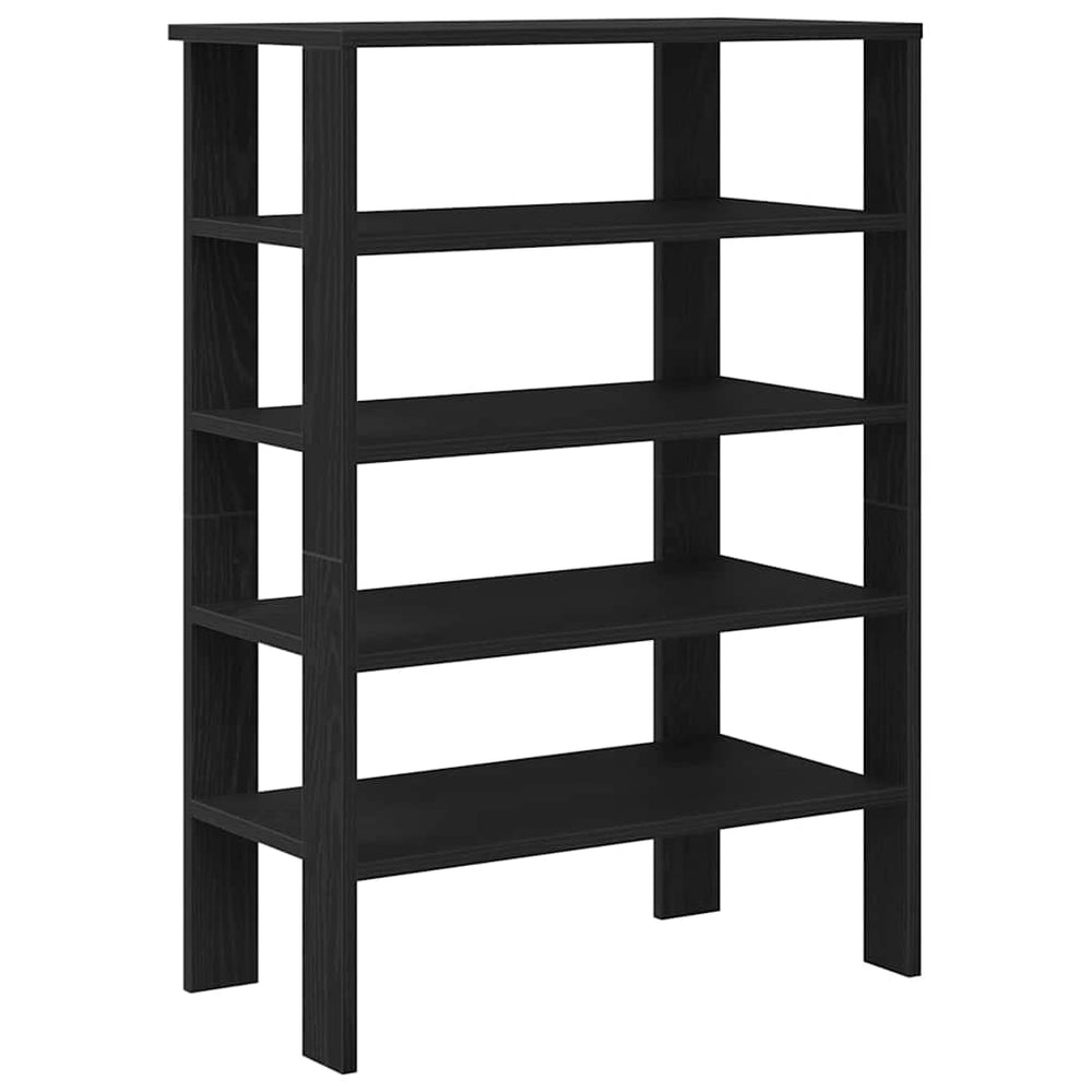 Schuhregal Schwarz Holzwerkstoff 61 cm