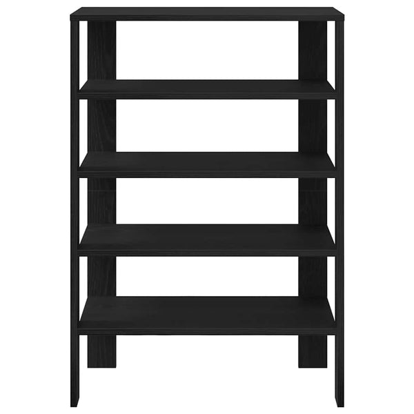Schuhregal Schwarz Holzwerkstoff 61 cm