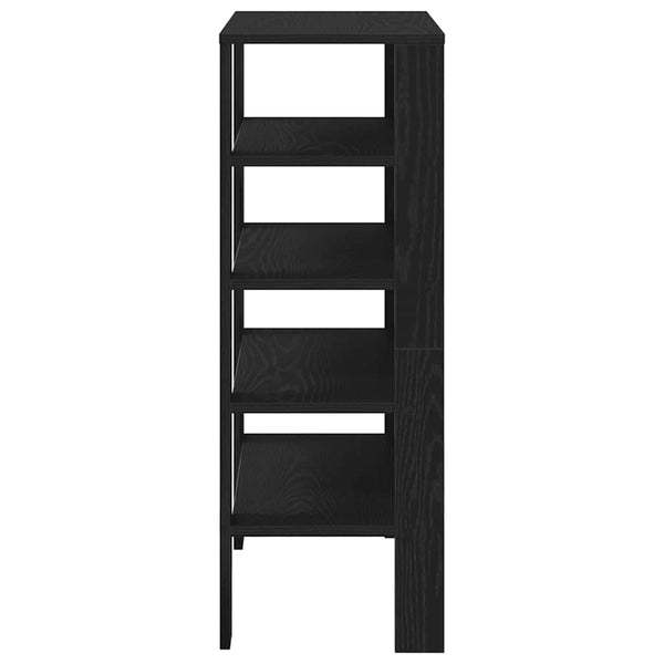Schuhregal Schwarz Holzwerkstoff 61 cm