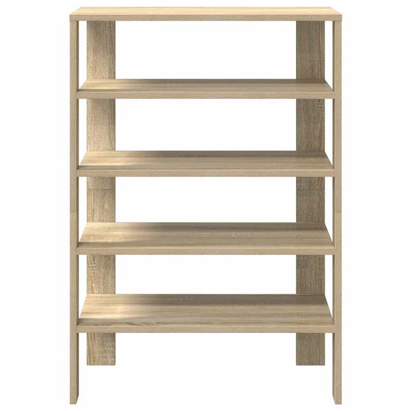 vidaXL Meuble à chaussures chêne Sonoma 61x32x87,5 cm Bois d'ingénierie