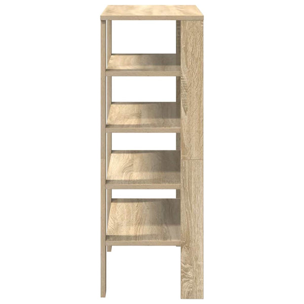 vidaXL Meuble à chaussures chêne Sonoma 61x32x87,5 cm Bois d'ingénierie