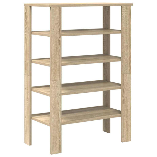 vidaXL Meuble à chaussures chêne Sonoma 61x32x87,5 cm Bois d'ingénierie