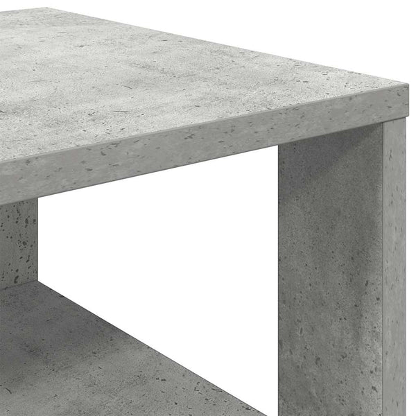 Betongraues Schuhregal, 61 cm
