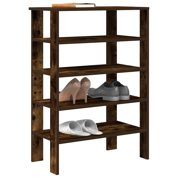 Schuhregal Räuchereiche Holz