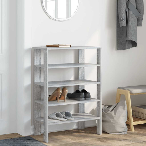Schuhregal Grau Sonoma 61 cm