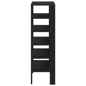 Schuhregal Schwarz 61x32x105 cm