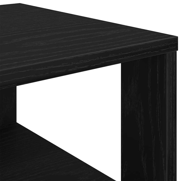 Schuhregal Schwarz 61x32x105 cm