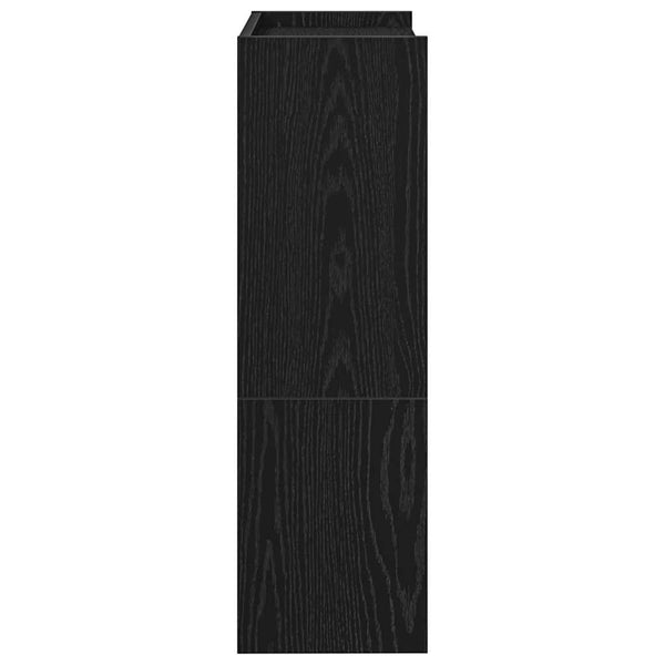 Schuhregal Schwarz 60x25x81 cm