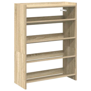 Schuhregal Sonoma Eiche 60x25x81 cm