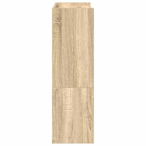 Schuhregal Sonoma Eiche 60x25x81 cm