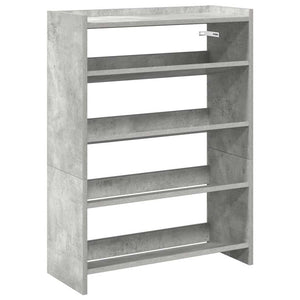 Schuhregal Betongrau 60x81 cm