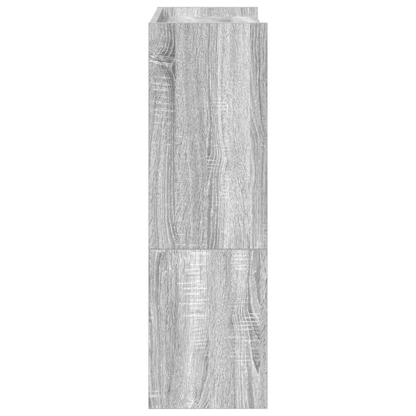 Schuhregal Grau Sonoma 60 cm