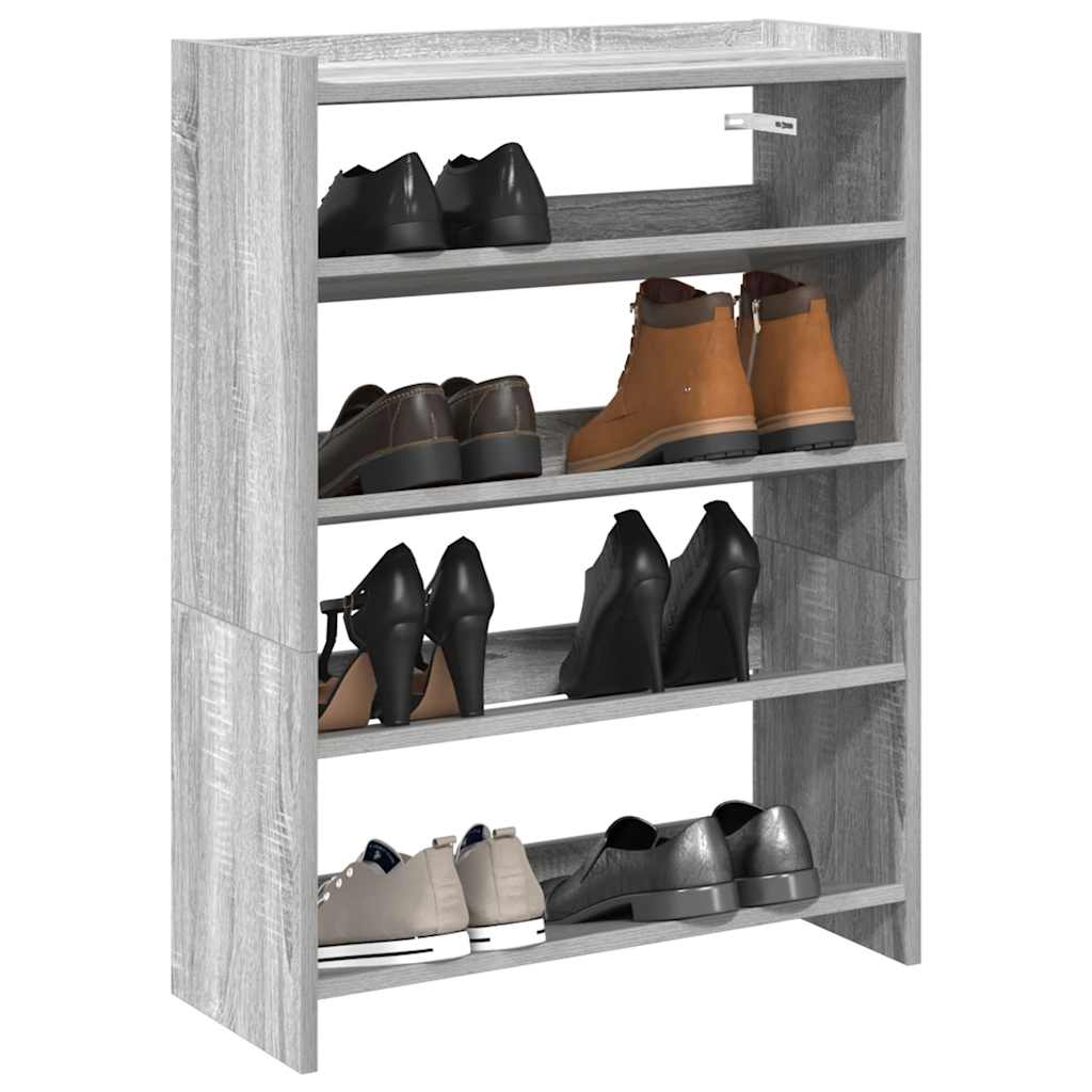 Schuhregal Grau Sonoma 60 cm