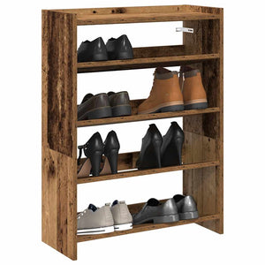 Schuhregal Altholz-Optik 60 cm