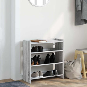 Schuhregal Grau Sonoma 60 cm