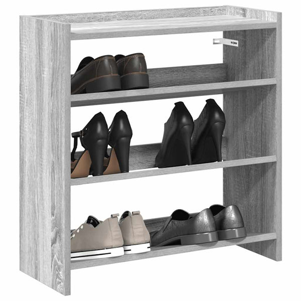 Schuhregal Grau Sonoma 60 cm