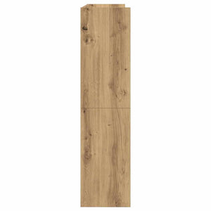 Schuhregal Artisan-Eiche 80x25x100 cm