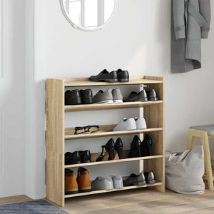 Schuhregal Sonoma Eiche 80 cm