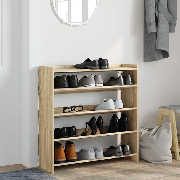 Schuhregal Sonoma Eiche 80 cm