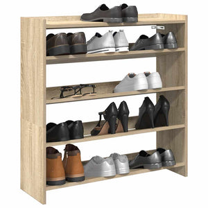 Schuhregal Sonoma Eiche 80 cm