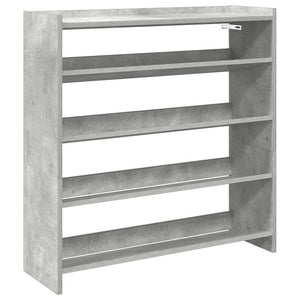 Schuhregal Betongrau 80x81 cm