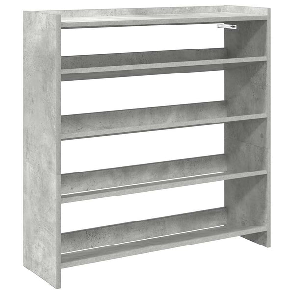 Schuhregal Betongrau 80x81 cm