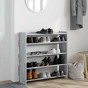 Schuhregal Grau Sonoma 80x81 cm