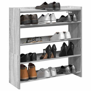 Schuhregal Grau Sonoma 80x81 cm