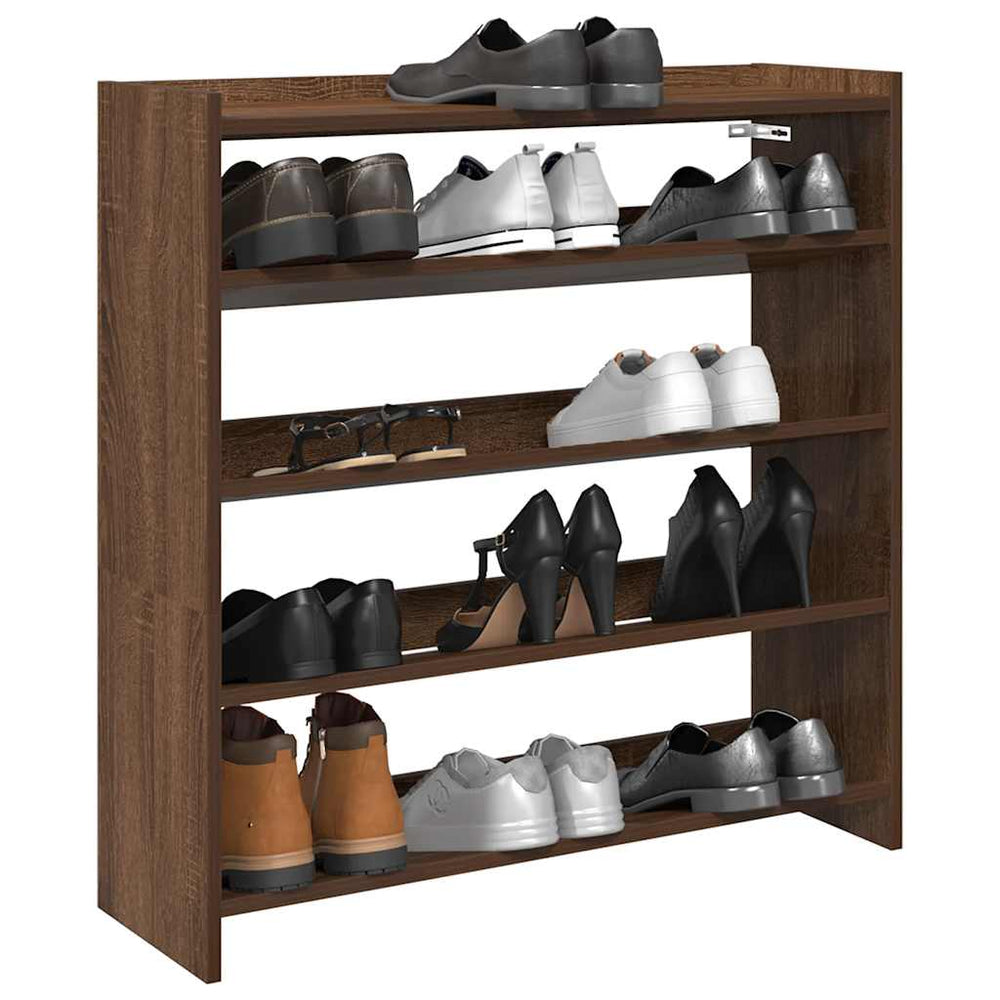 Schuhregal Braun Eichen-Optik