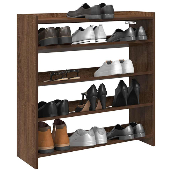 Schuhregal Braun Eichen-Optik