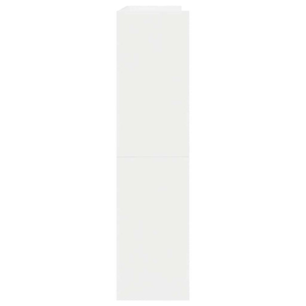 Schuhregal Weiß Holzwerkstoff 80 cm