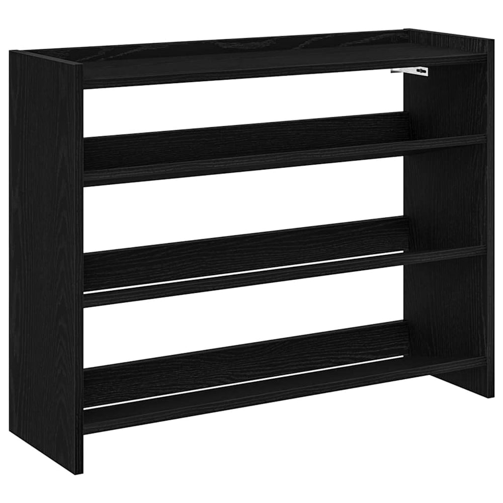 Schuhregal Schwarz 80 cm