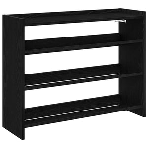 Schuhregal Schwarz 80 cm