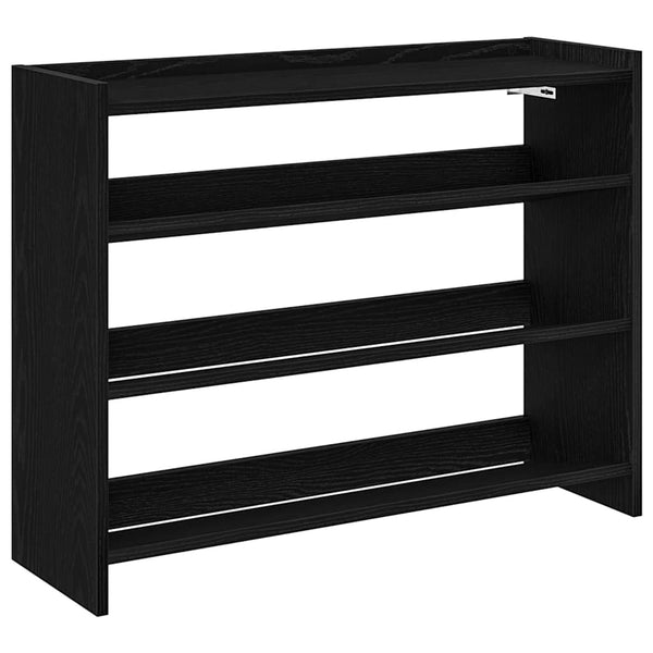 Schuhregal Schwarz 80 cm