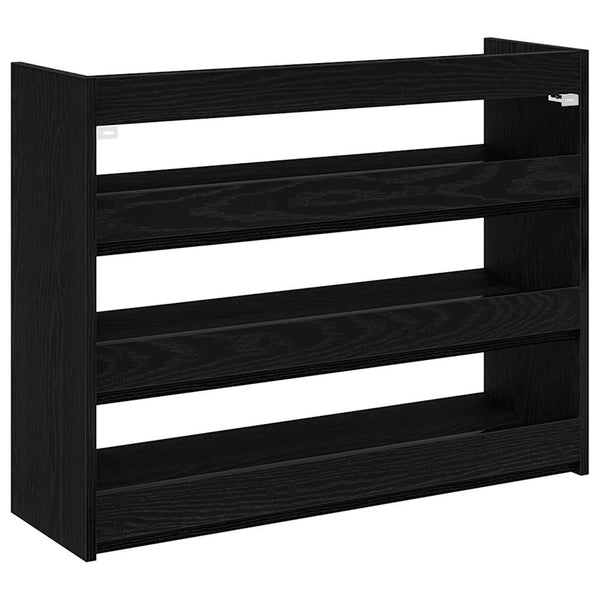 Schuhregal Schwarz 80 cm