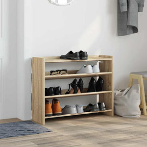 Schuhregal Sonoma-Eiche, 80 cm