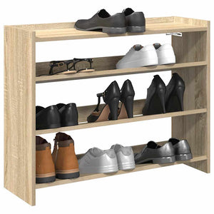 Schuhregal Sonoma-Eiche, 80 cm