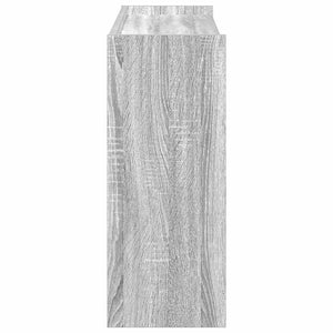 Schuhregal Grau Sonoma 80 cm