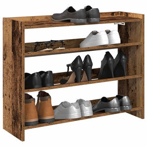 Schuhregal Altholz-Optik, 80 cm