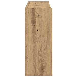 Schuhregal Artisan Eiche 80x25x62 cm