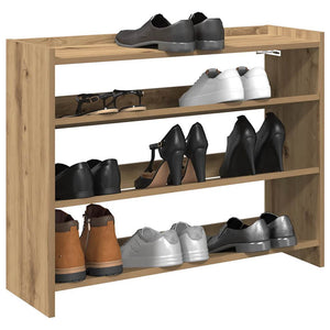 Schuhregal Artisan Eiche 80x25x62 cm